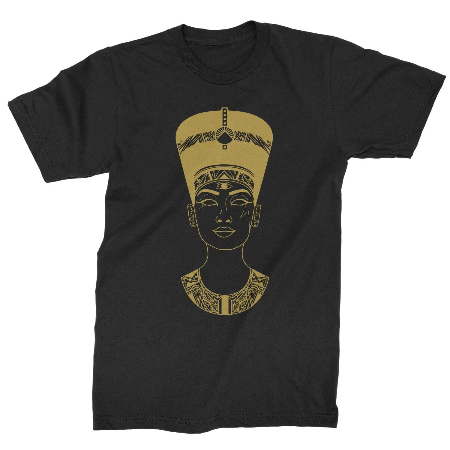 

Nefertiti Egyptian Queen Men's T-Shirt Summer Cotton Short Sleeve O-Neck Unisex T Shirt New S-3XL