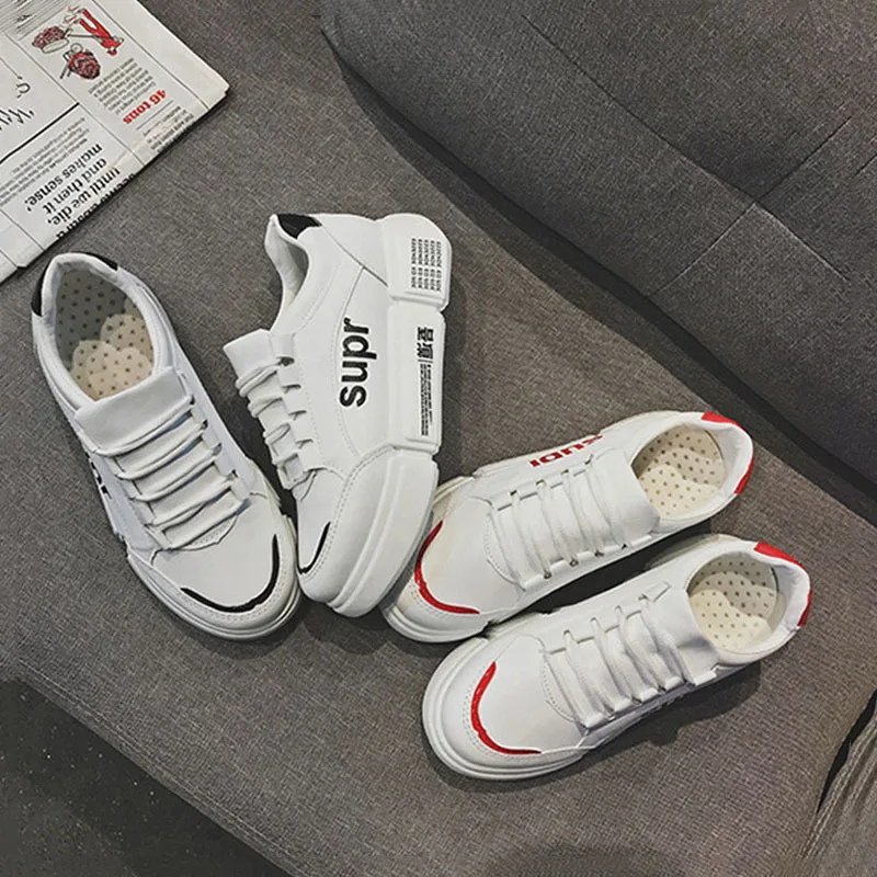 Кроссовки для женщин Air Sole Воздухопроницаемый Легковесный амортизирующий кроссовки увеличивающие рост активный отдых обувь