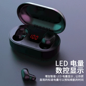 

L22 Double Moving Coil Bluetooth Headset TWS 5.0 Stereo LED Digital Sport Earphone Manufacturers Direct Selling