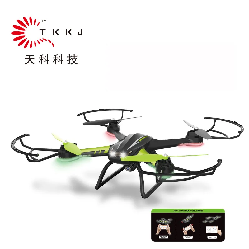 Tianke науки и Технология Tk108w 2,4G RC Quadcopter с высокой функциональной полоски веб-камера с Wi-Fi