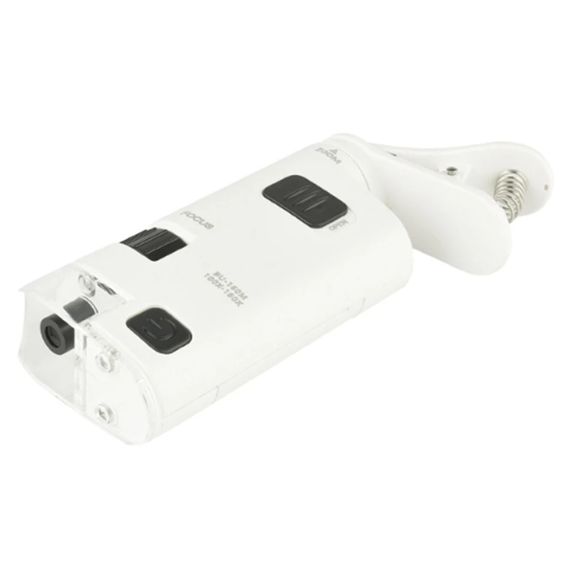 Цифровой Микроскоп USB Microscopio 100-150X светодиодный сотовый телефон клип-тип сотовый телефон микроскоп Лупа tith светодиодный увеличитель лампы