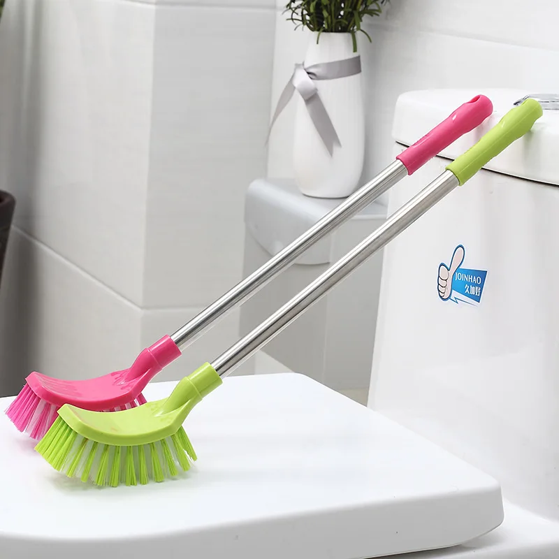 Replacement Cleaning Brush Handle Toilet Brush Head Holder Toilet Brushes for Kitchen Bathroom Cleaning Tool Random delivery
