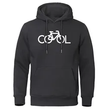  2023 Autumn Winter Hoodie Sweatshirt Man Casaul Bike It's Cool Hoodies Men Leisure Warm Brand Pullover Mens Clothes Streetwear 