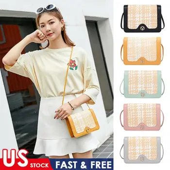 

variety Color Leather Crossbody Bags For Women 2019 Fashion Simple Shoulder Messenger Bag Ladies Cross Body Bag Travel Handbag