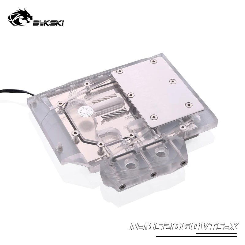 Водный блок Bykski для графической карты MSI RTX2060/1660 VENTUS XS
