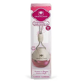 

CRISTALINAS Car Air Freshener AROMA Limp, Glass, Red, 4 X 3.7 X 15.5 cm