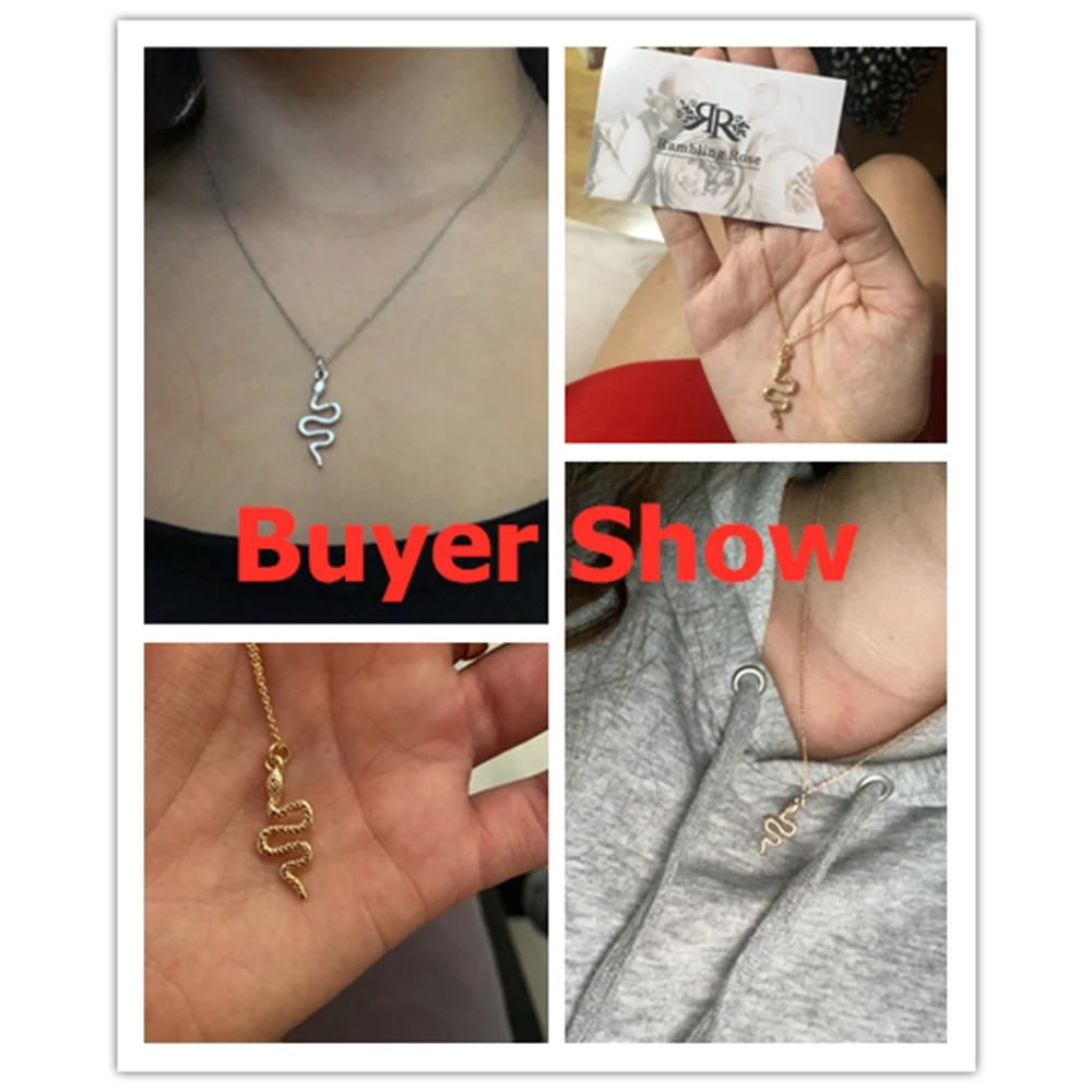Simple Fashion Snake Chain Necklace For 