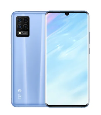 Телефон ZTE Blade 20 Pro 5G процессор Snapdragon 76 две SIM-карты изогнутый экран 6 47 дюйма AMOLED 8 ГБ