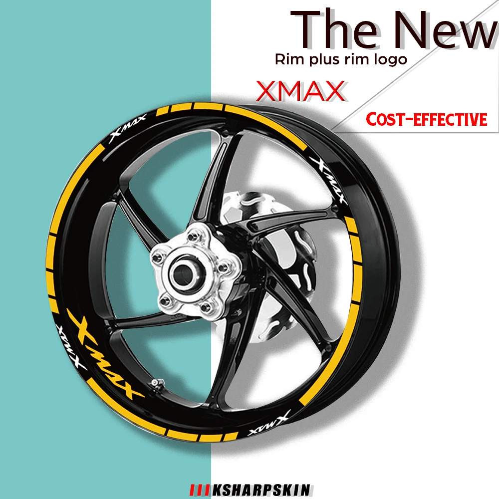 LISERET JANTE STICKER XMAX X-MAX SCOOTER RIM STRIPES CINTAS pegatinas 40COLORS 