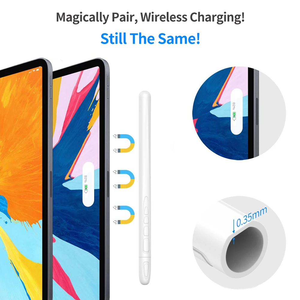 Цветной Мягкий силикон, подходит для Apple pencil чехол, подходит для iPad планшета, стилус, защитный чехол, защитный