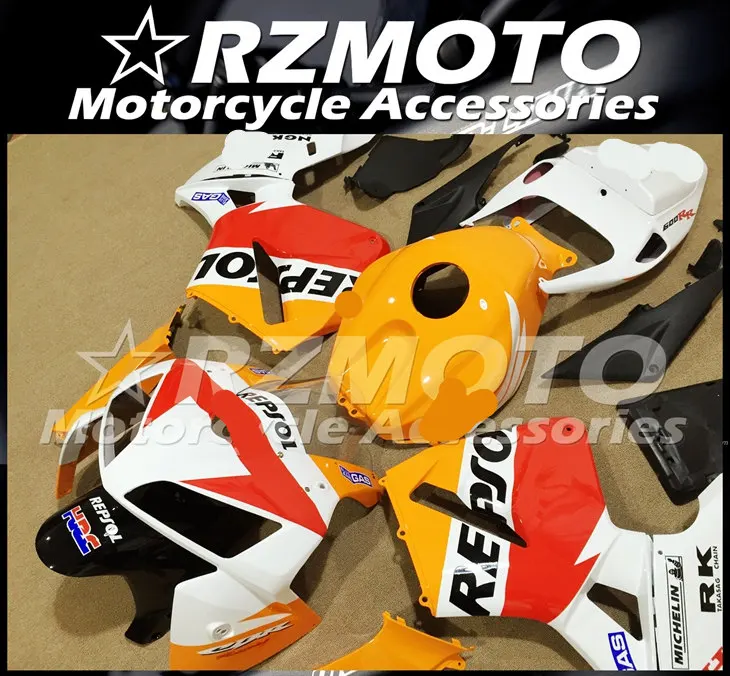 Мотоциклетный обтекатель abs комплект для HONDA CBR600RR F5 2005-2006 год корпусные детали moldStore № 0768