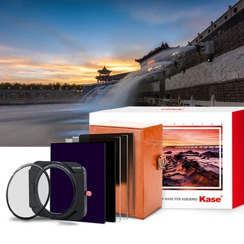 

Kase K100 Lens Filter Kit with 86mm CPL circular polarizer 64ND Soft GND Reverse GND 100mm Square Camera Filter kit