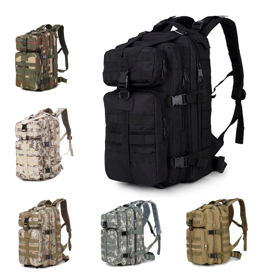 

Fashion New Wonman Men 3P Military Army Tactical Backpack One Piece 35L Molle Pack Rucksack For Trekking Camping Hunting Bag