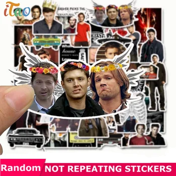 

10/20/30/40/50PCS Supernatural Sticker Waterproof PVC Skateboard Laptop Luggage Guitar Snowboard Motorcycle Kids Toys Stickers