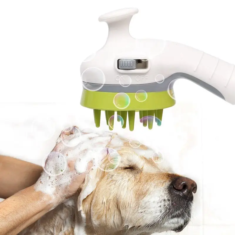 

Pet Dog Cat Shower Sprayers Bathtub Brush Dogs Cats Horse Bathing Comb Massage Grooming Cleaning Tool Hair Washing
