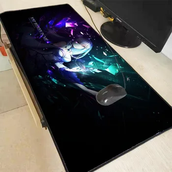 

Rezero Japan Anime Large Gaming Mouse Pad Locking Edge Mouse Mat Speed/Control Version for Dota DOTA Mousepad 11 Size