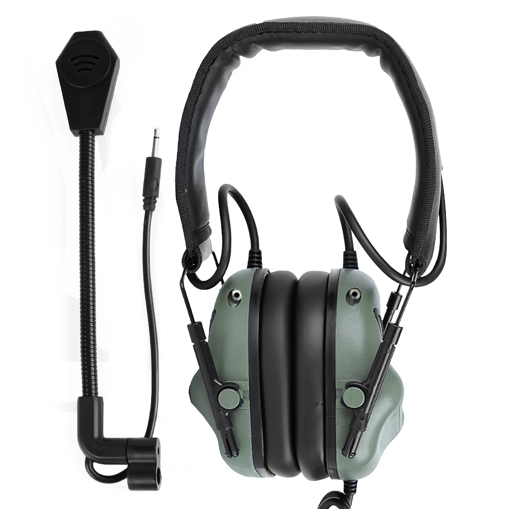 thumbnail image 2 of Tactical Earmuffs With Noise Reduction & Reusable Hearing Protection 2 of 13