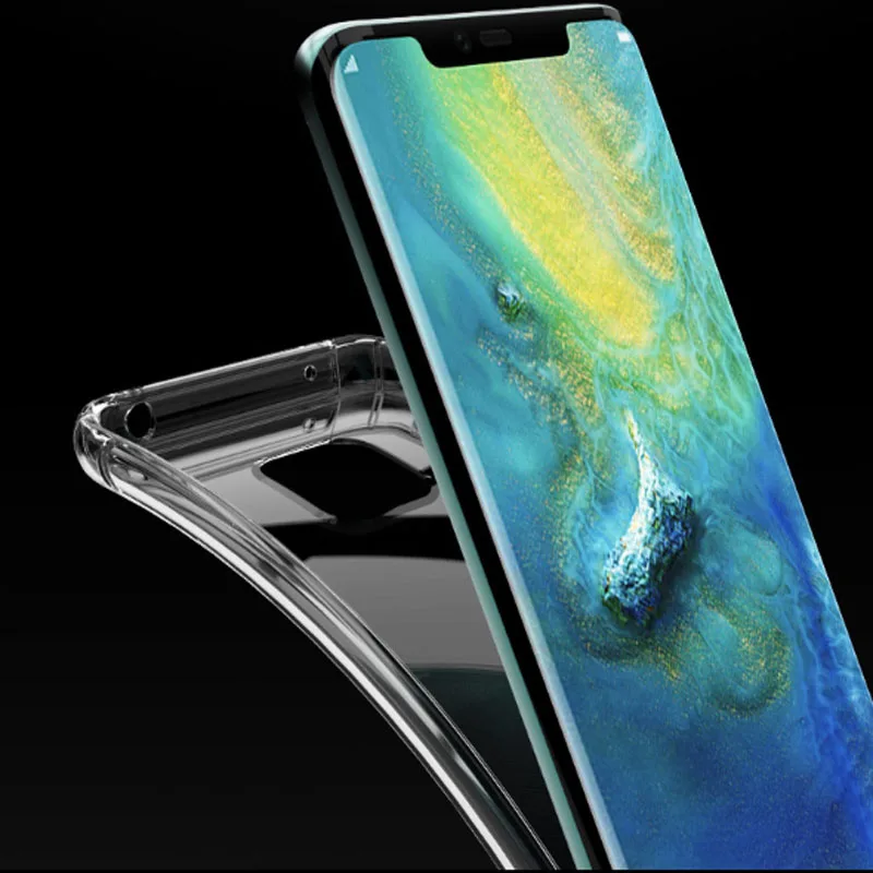 Weloan подходит для huawei mate 30 mate 20 подушки безопасности против падения рукав mate 20 Pro прозрачный силиконовый мягкий чехол