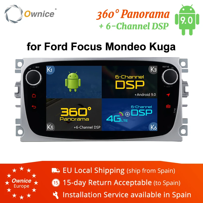 Perfect Ownice K1 K2 K3 K5 K6 Android 9.0 Octa 8 Core Car DVD Player For FORD Mondeo S-MAX Connect FOCUS 2008-2011 Radio GPS 4G LTE DSP 0 Perfect Ownice K1 K2 K3 K5 K6 Android 9.0 Octa 8 Core Car DVD Player For FORD Mondeo S-MAX Connect FOCUS 2008-2011 Radio GPS 4G LTE DSP 0