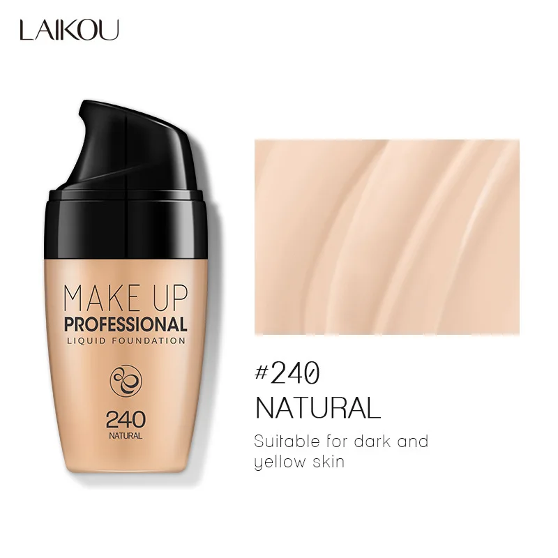 [30 мл] бренд laikou макияж Профессиональная жидкая основа bb крем увлажняющий и снимающий кожу консилер и контроль масла - Цвет: 240
