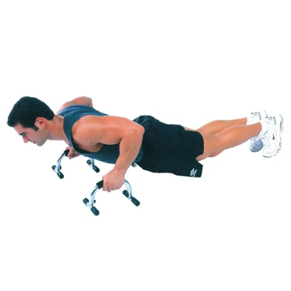 Kuulee Pair H-shape Push Up Bars прочная I-shape пуш-ап фитнес-помощь оборудование кронштейны высокопрочная стальная рама