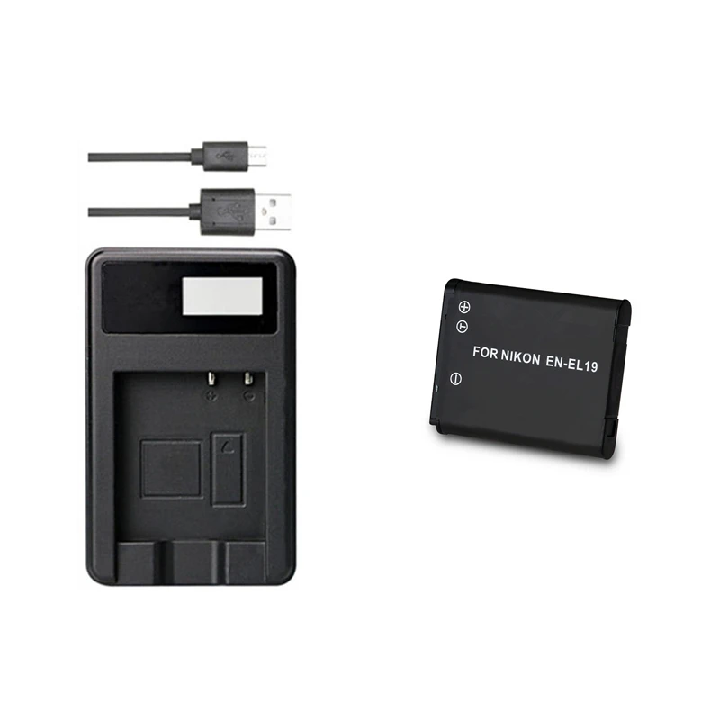 Фонарь для аккумулятора камеры NPBJ1 BJ1 EL19 + зарядное устройство USB Sony фонарей RX0 II