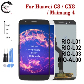 

5.5" LCD With Frame For Huawei G8 GX8 LCD Display Screen Touch Sensor Digitizer Assembly Maimang 4 RIO-L01 RIO-L02 RIO-L03 LCD
