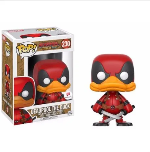 

Funko Pop 230 # Deadpool Duck Doll Decoration