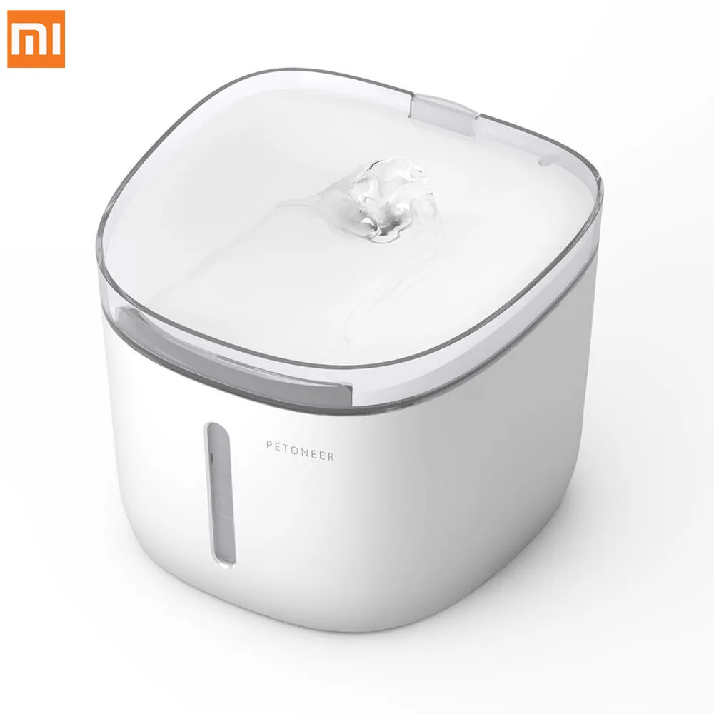 

New Xiaomi Petoneer Pet Drinking Dispenser Automatic Pets Water Dispenser Fountain Dog Cat Pet Products Mute Drinker Feeder Bowl