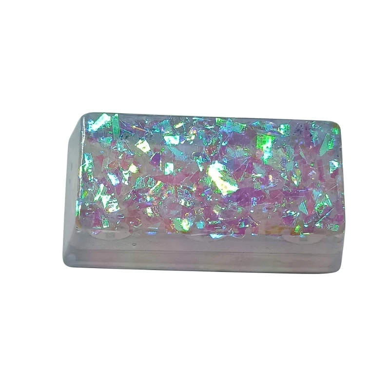 

1Pc 2U Handmade Customized OEM R4 Resin Keycap Keyboard RGB Translucent Keycap 54DD