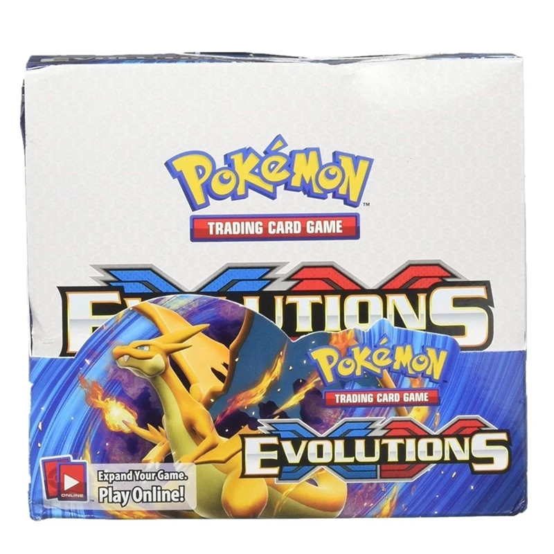 Cena 324 sztuk Pokemon karty słońce i księżyc XY ewolucje Booster Box kolekcjonerskie karty kolekcjonerskie gry