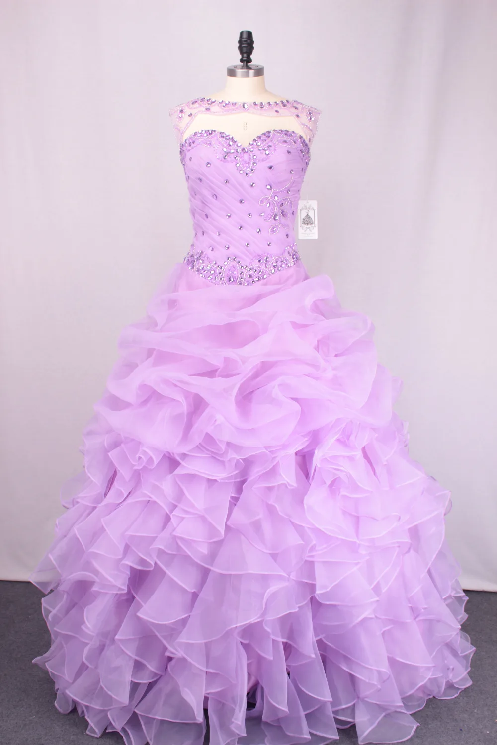 sweet 15 dresses purple