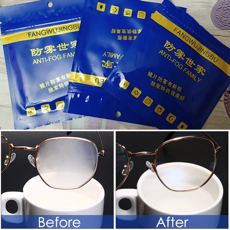YaMinSanNiO Texile Clean Without Traces Anti-fog Glasses Cloth Lens for Eyewear Accessories 10pcs/lot | Дом и сад