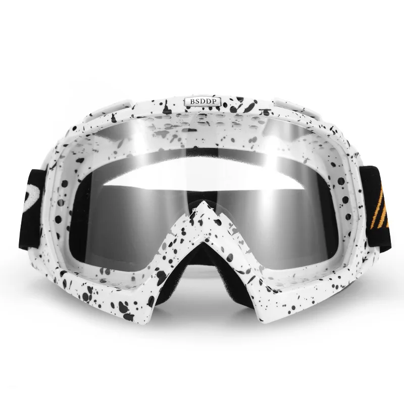 D ATV MX Мотоцикл очки лыжные очки мотокросса очки сноуборд очки Мото Мотоцикл Байк очки - Цвет: D