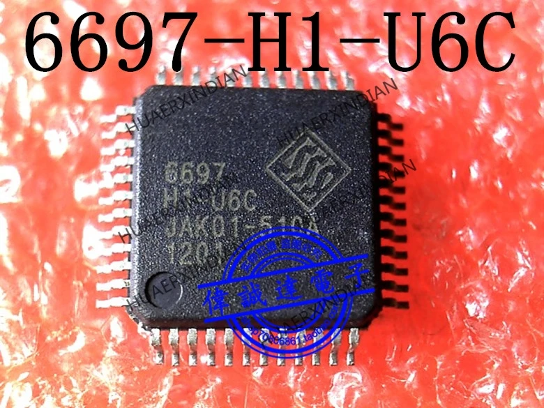 1 шт. новый оригинальный 6697-H1-U6C 6697H1-U6C SSS6697H1-U6C LQFP48 в наличии реальное изображение |