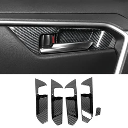 Premium Inner Door Handle Bowl Frame Cover Trim (Carbon fiber)