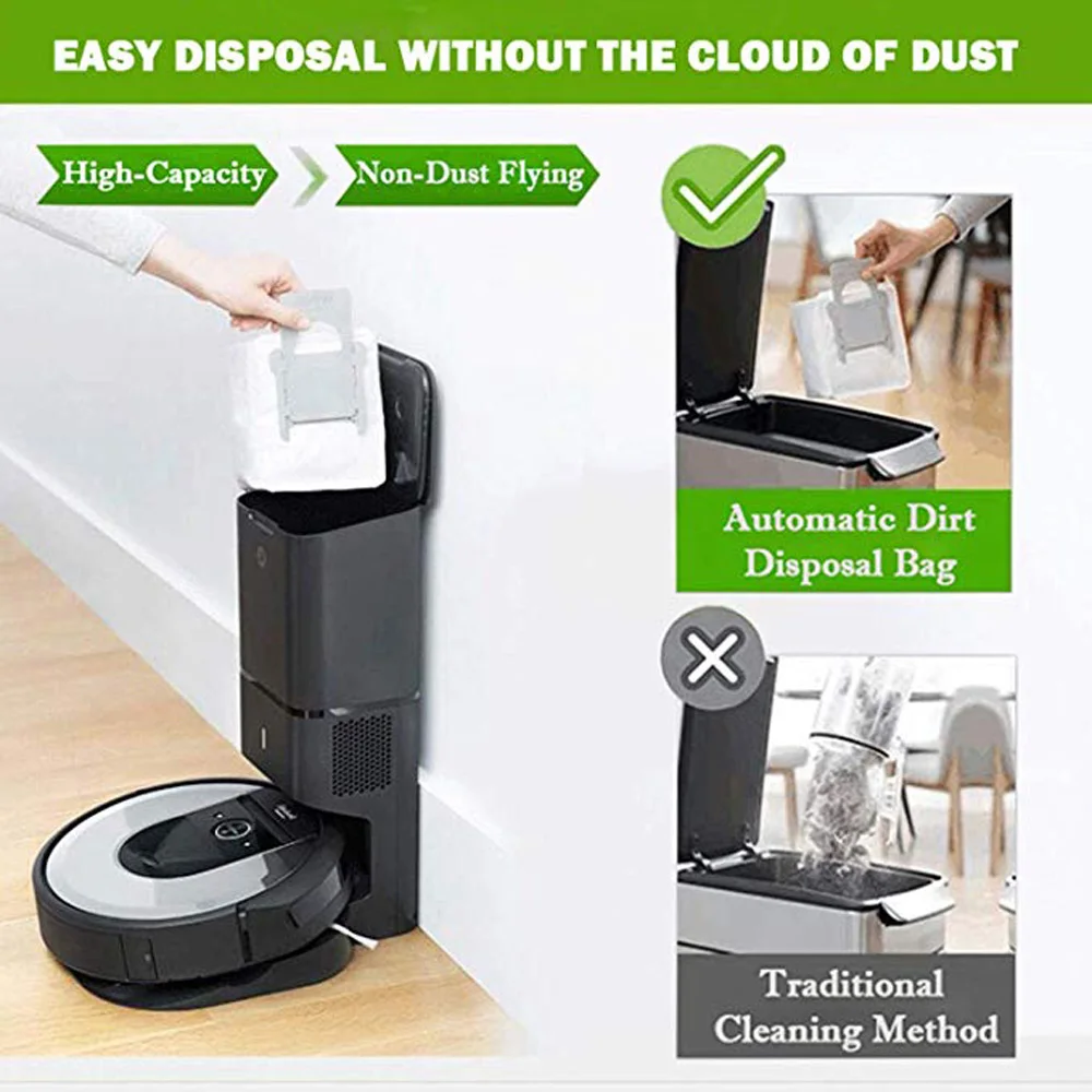 

Roll Brushes Vacuum Cleaner Kit For IRobot Roomba I7 I7+/i7 Plus E5 E6 E7