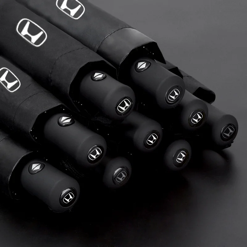 

car brand Fully Automatic Umbrella for Automobiles, A Symbol of High-end Taste of Triple Fold Umbrella, Is A Must for Men