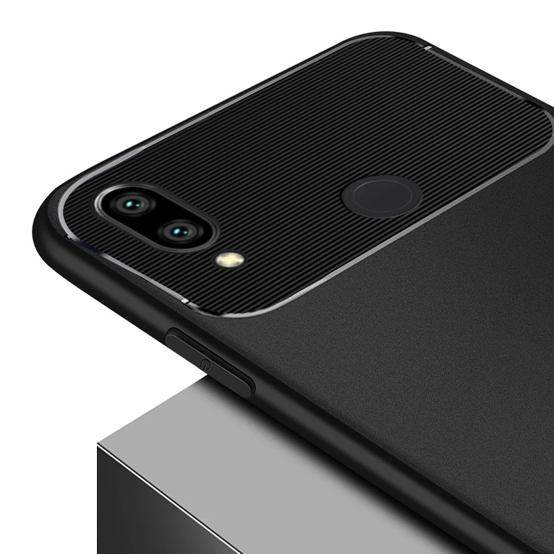 Чехол, чехол, чехол для Xiaomi Redmi Note 7 Pro Note7 мягкий на роскошный силиконовый простой, матовый Силиконовый защитная задняя панель для телефона Etui чехол s