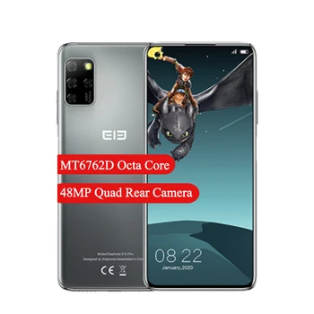 

Pre sale ELEPHONE E10 Pro Cellphone 4GB 128GB Camera 4000mAh Octa Core 6.55 inch 48MP Quad Rear Android 10 Smartphone NFC