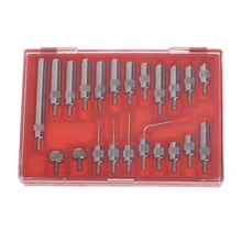 22Pcs Steel Dial Indicator Point Set 4-48 Thread Tip For Dial& Test Indicators
