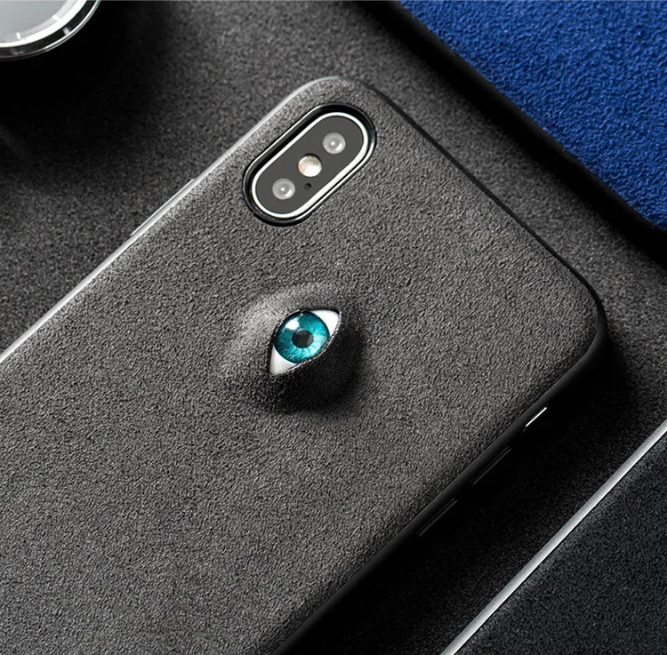 Креативный чехол из натуральной кожи с мехом для телефона для iPhone 8, 6, 6 S, 6 plus, 7, 7, 8 plus, x, xs, max, 11 Pro, Max, чехол