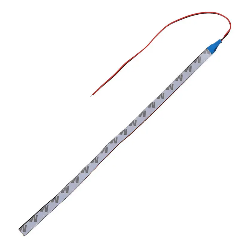 10 x Водонепроницаемый 15 светодиодный 3528 SMD ленточный светильник 30 см DC 12V авто украшение синий