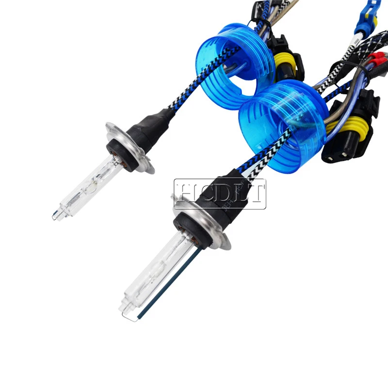 HCDLT Super Fast Bright 35W 55W 5500K Xenon H1 H3 H7 H8 H11 HB3 HB4 D2H HID Replacement Headlight Bulb Lamps 12V Car Light (3)