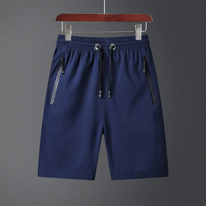 Outdoor Sex Pants For Men Zippers Open Croch Shorts Thin New Summer Fashion Male Trousers Quick Dry Sexy Shorts Oversize
