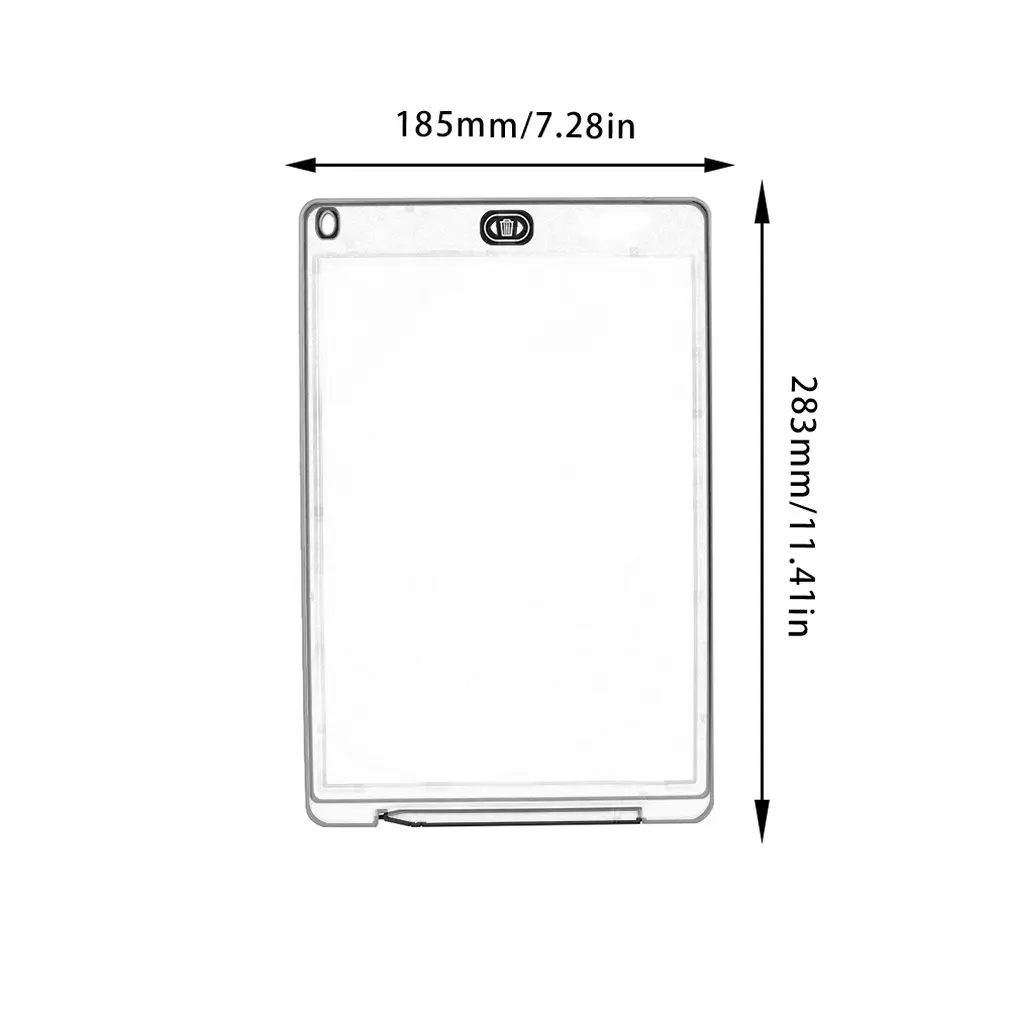 Высоко-яркие 12-дюймовый ЖК детская живопись письменная доска для офиса проект электронный ЖК-планшет грубая почерк
