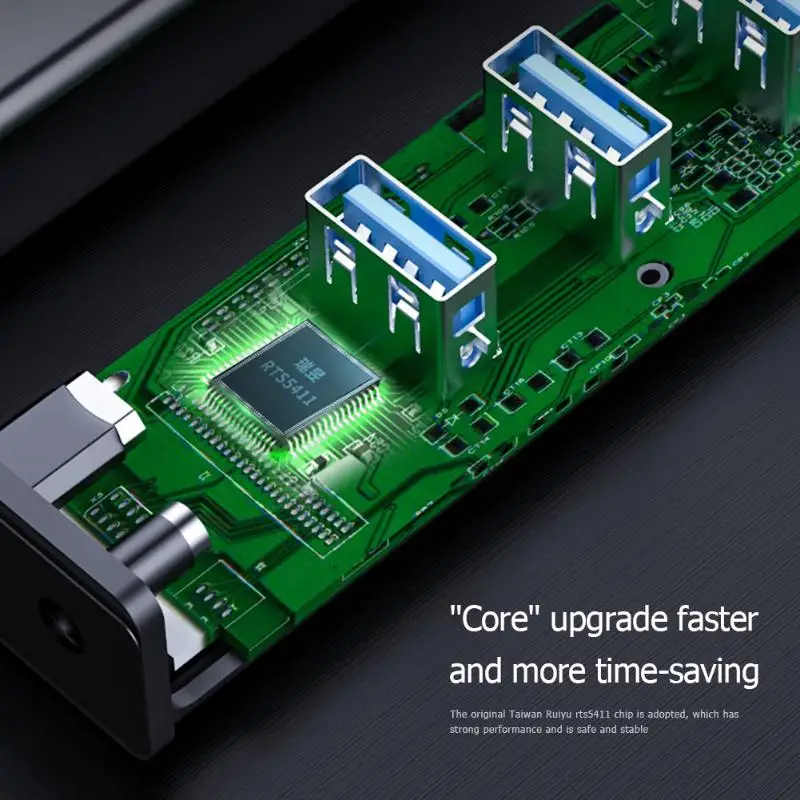Usb-хаб 3,0 Мульти USB 3,0 концентратор USB разветвитель 5 Гбит/с S94-U высокоскоростной 4 порта TF для ПК Компьютерные аксессуары