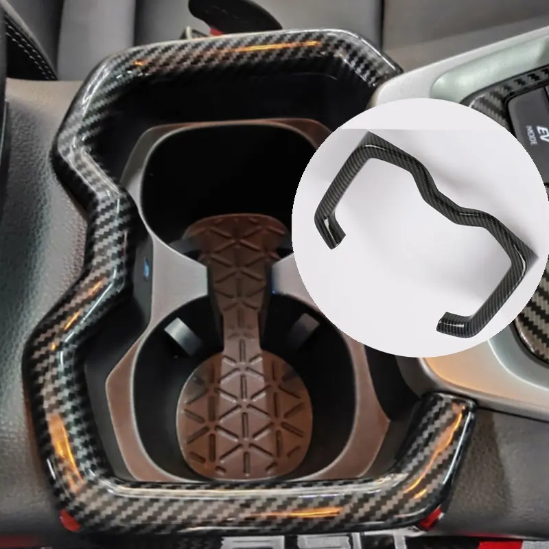 ABS 1 шт. шестерни консоли держатель стакана воды крышка отделка рамки для Toyota RAV4 RAV 4 аксессуары