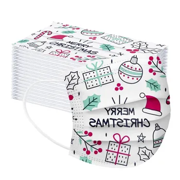 

10/20/30/50/90pc Disposable Adult's Mask Non Wove 3ply Filter Face Mouth Cover Mask Earhook Mascarillas Маска Multi-purpose Caps