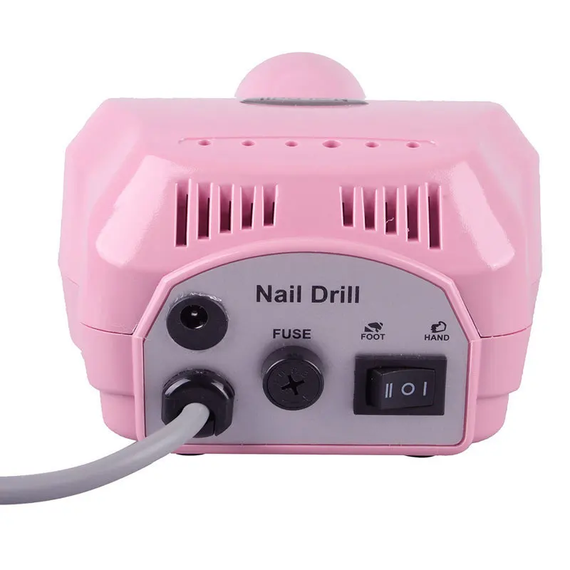  35000 RPM Electric Nail Drill Machine Manicure Set Pedicure Strong Nail Drill Equipment Miling Cutt